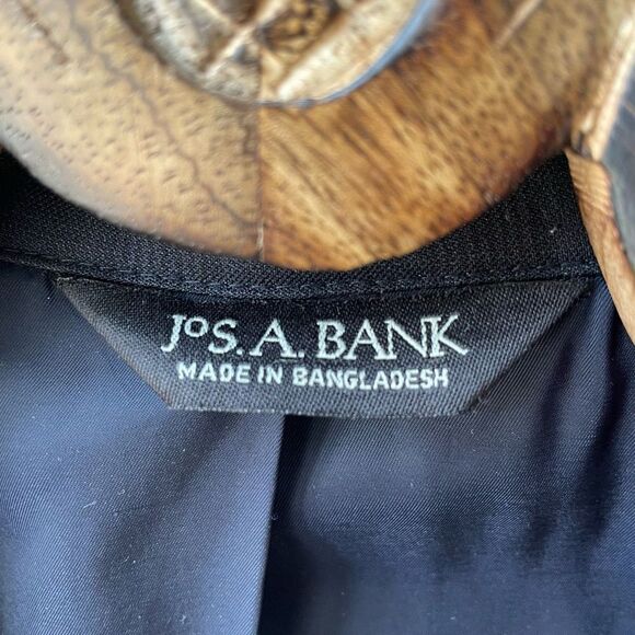 Jos A Bank Navy Blue Plaid Sportcoat Blazer 42R - Picture 6 of 10